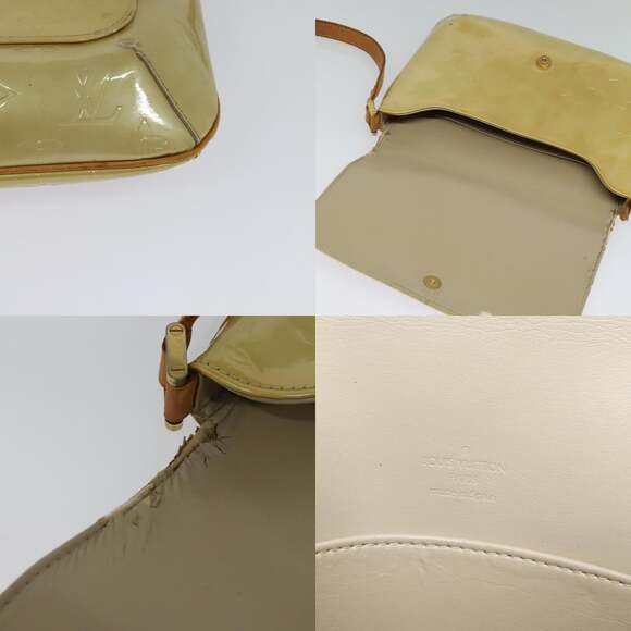 LOUIS VUITTON Monogram Vernis Thompson Street Bag Beige M91301 - Picture 11 of 12